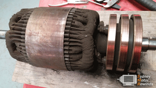 Slip-Ring Motor Rotor