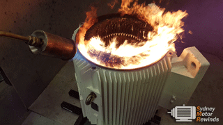 Stator Burning